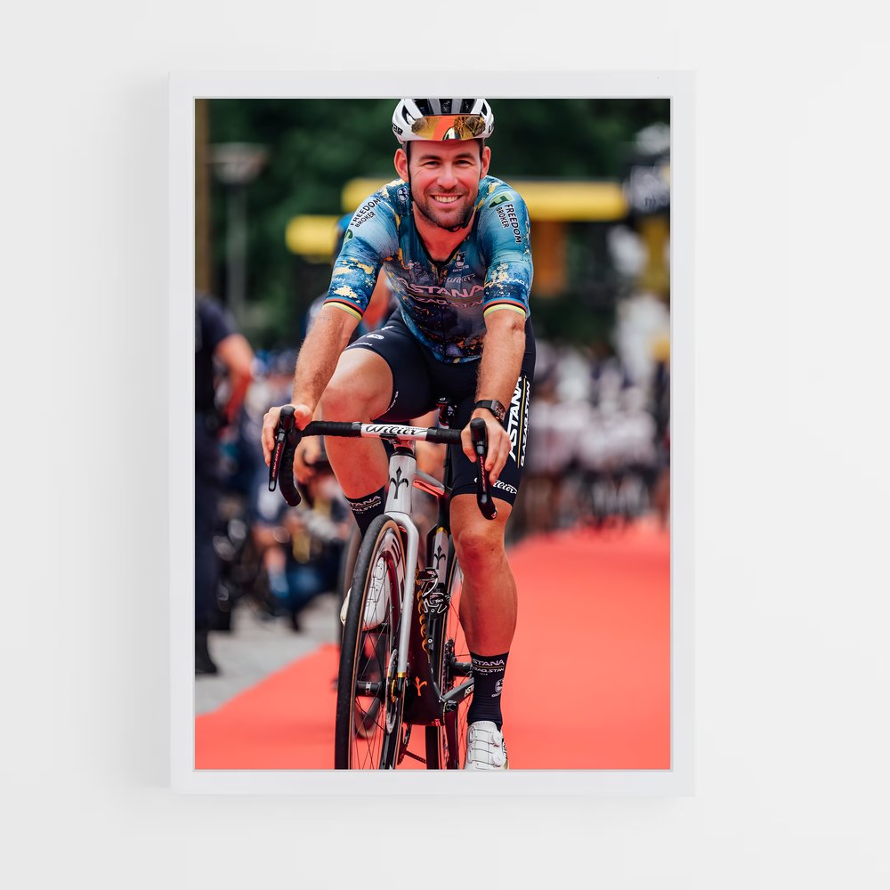 Poster Red Carpet Racer – affiche Cyclisme (vue 3)